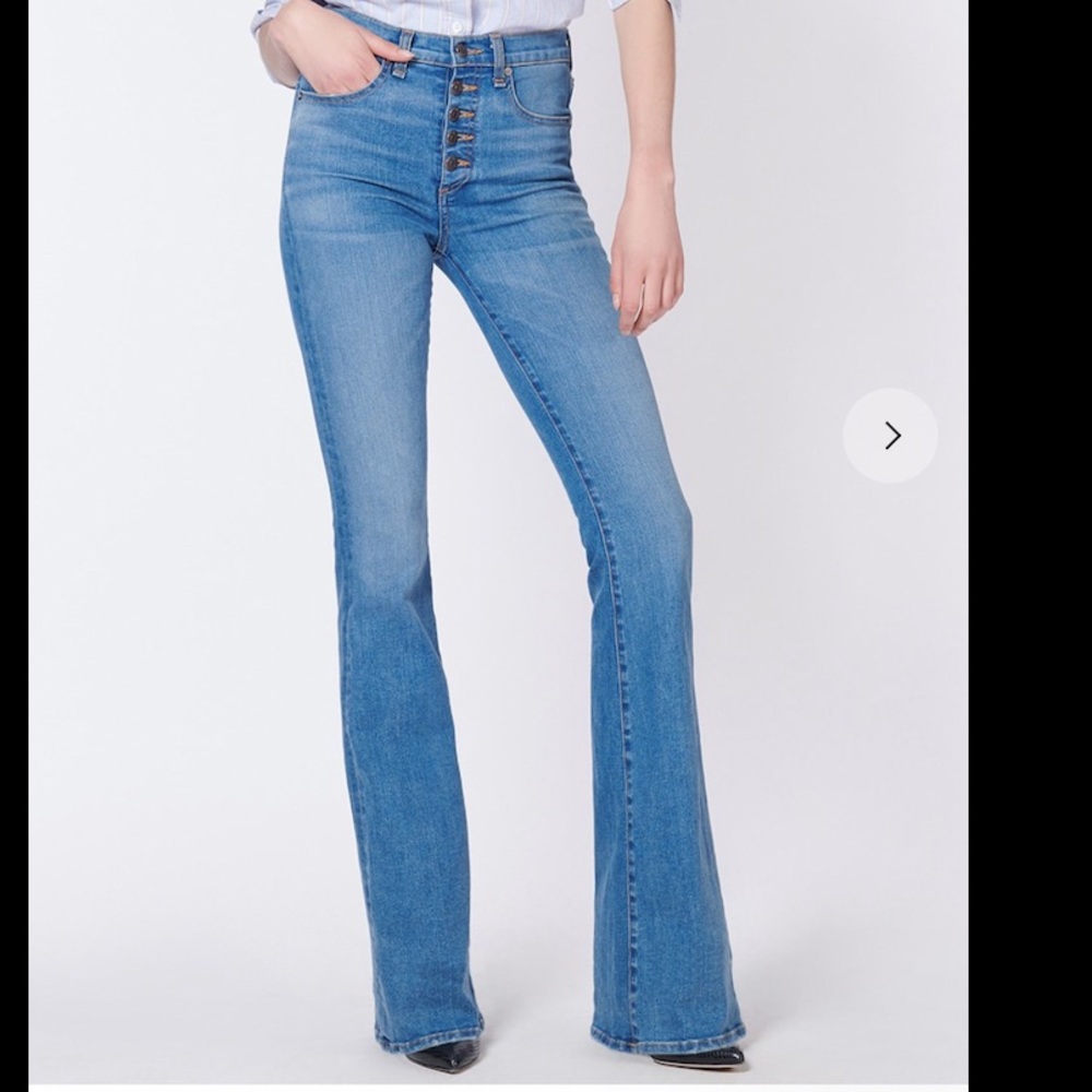 Veronica Beard Beverly high rise Flare Jean